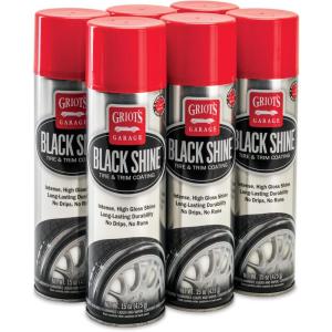 imageGriots Garage Black Shine Tire ampamp Trim Coating 15oz 6 Pack  UltraHigh Gloss Tire Dressing Water Resistant Formula for Extended Durability Against Rain ampamp Car Washes