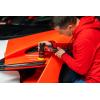 imageGriots Garage BGHMP The BOSS Hybrid Micro Polisher  12V LithiumIon Battery  Includes 1 2 ampamp 3 Backing Plates  Includes a 13mm Orbital Drive ampamp A Rotary Drive  4 Position Pivoting Head