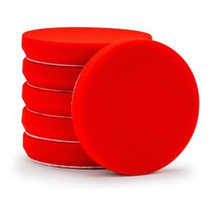 image55quot Red Foam Waxing Pads Set of 25 Pads Set of 6
