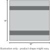 imageGriots Garage 10295 Microfiber Plush Edgeless Wash Cloths Set of 2GraySmall