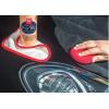 imageGriots Garage 10627 Red Hand Wax Applicator Set of 3