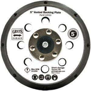 imageGriots Garage 5quot Vented Backing Plate