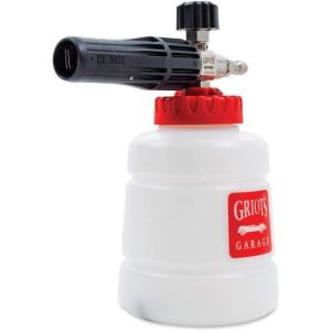 imageGriots Garage BF302 The BOSS Foam Cannon  For Use With Pressure Washers HighFoam Output Adjustable Nozzle 9 x 5 x 75 inches White