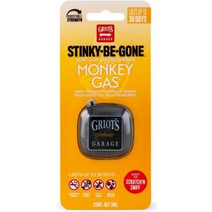 imageGriots Garage 10767 StinkyBeGone Vent Clip Air Freshener  JDM SquashMonkey Gas