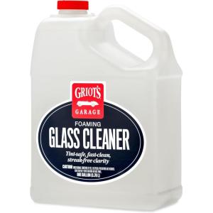 imageGriots Garage 10892 Foaming Glass Cleaner Gallon Professional Strength Formula Creates StreakFree Cleaning  DyeFree ampamp AmmoniaFree Formula is Safe On Window Tint Mirrors ampamp Other Glass Surfaces