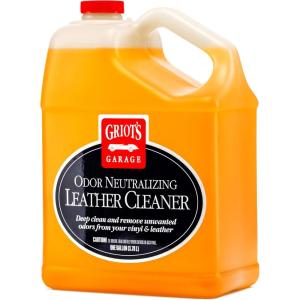 imageGriots Garage 10972 Odor Neutralizing Leather Cleaner Gallon  Cleans Leather ampamp Vinyl Seats Dashboards Door Panels ampamp More While Removing Odors Safe On Analine ampamp Pigmented Leather