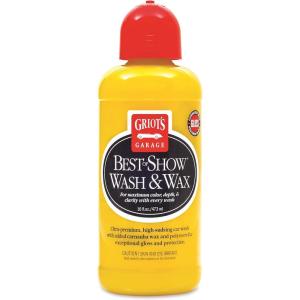 imageGriots Garage 11396 Best of Show Wash and Wax Gallon16 Ounce