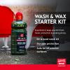 imageGriots Garage Adventure Wash and Wax Starter Kit for RVs Campers Boats ATVs Motorcycles Includes Wash Soap Microfiber Wash Pads and ExtraLarge PFM Edgeless Drying Towel