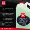 imageGriots Garage SprayOn Car Wash for Vehicle Cleaning and Detailing Rinseless and Waterless No Hose and Bucket Needed With Carnauba Wax Protection 11065 35oz128 Fl Oz Pack of 1