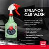 imageGriots Garage SprayOn Car Wash for Vehicle Cleaning and Detailing Rinseless and Waterless No Hose and Bucket Needed With Carnauba Wax Protection 11065 35oz35 Fl Oz Pack of 1