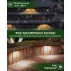 image8Pack 7 Inch LED Hardscape Lighting Paver Lights Retaining Wall Lights IP68 Waterproof Low Voltage 1236V ACDC landscape lighting Outdoor Step Lights 2700K Warm White 40000 Hours Lifespan