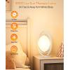 imageHIBOITEC Light Therapy Lamp 10000 Lux Therapy Light Sun Light Therapy Lamp with 3 Color Temperature ampamp 5 Adjustable Brightness ampamp 4 Timing ampamp Memory Function Portable Light Therapy Box for HomeOfficeWhite