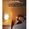 imageHIBOITEC Light Therapy Lamp 10000 Lux Therapy Light Sun Light Therapy Lamp with 3 Color Temperature ampamp 5 Adjustable Brightness ampamp 4 Timing ampamp Memory Function Portable Light Therapy Box for HomeOfficeWhite