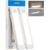imageHIBOITEC Under Cabinet Lights Motion Sensor Lights Indoor 3 Color Temperatures Wireless Rechargeable Night Lights Dimmable Closet Lights Under Counter Lights for Kitchen Wardrobe Closets Cupboard2 Pack