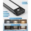 imageHIBOITEC Under Cabinet Lights Motion Sensor Lights Indoor 3 Color Temperatures Wireless Rechargeable Night Lights Dimmable Closet Lights Under Counter Lights for Kitchen Wardrobe Closets Cupboard2 Pack