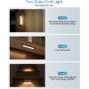 imageHIBOITEC Under Cabinet Lights Motion Sensor Lights Indoor 3 Color Temperatures Wireless Rechargeable Night Lights Dimmable Closet Lights Under Counter Lights for Kitchen Wardrobe Closets Cupboard2 Pack
