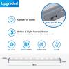 imageUnder Cabinet Lighting Closet Light 20 LEDs 3 Packs Wireless Rechargeable Cabinet Lights Magnetic Under Counter Lighting LED Motion Sensor Night Light for Closet Cabinet Wardrobe Stairs WhiteWhite