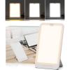 imageHIBOITEC Light Therapy Lamp 10000 Lux Therapy Light Sun Light Therapy Lamp with 3 Color Temperature ampamp 5 Adjustable Brightness ampamp 4 Timing ampamp Memory Function Portable Light Therapy Box for HomeOfficeWarmwhite