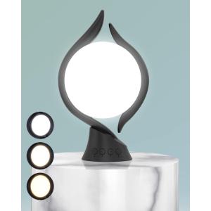 imageHIBOITEC Light Therapy Lamp UVFree 10000 Lux Therapy Light LED Happy Mood Lamps with 5 Adjustable Brightness and Timer ampamp Memory Function 3 Color Temperature Unique Art Design for a Happy LifeBlack