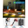 image:imageHIBOITEC Low Voltage Landscape Lighting with Transformer Photocell Sensor and Timer Spotlights Kit 56FT ETL Approved Wire 2700K 6 Packs