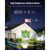 image:imageHIBOITEC 1 Pack 30W Outdoor LED Spot Lights 120V Plug in Flag Pole Light 3000LM 3000K Warm White Waterproof Landscape Spotlight for Yard Garden Tree Statue 59 FT Cord with PlugWarm White
