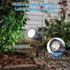 image:imageHIBOITEC 12W Spot Lights Outdoor 120V Landscape Lighting Waterproof Spotlight with 49ft 3Plug LED Plug in Landscape Lights for Yard Gardern Decorations 2900K 4PacksWhite