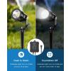 image:imageHIBOITEC AllinOne Low Voltage Landscape Lighting Kit 5W LED Landscape Lights with Transformer and 65FT Wire Waterproof Outdoor Spot Lights for Pathway Yard Garden 2700K 8 PacksCool White