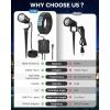 image:imageHIBOITEC AllinOne Low Voltage Landscape Lighting Kit 5W LED Landscape Lights with Transformer and 65FT Wire Waterproof Outdoor Spot Lights for Pathway Yard Garden 2700K 8 PacksCool White