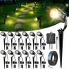 image:imageHIBOITEC AllinOne Low Voltage Landscape Lighting Kit 5W LED Landscape Lights with Transformer and 65FT Wire Waterproof Outdoor Spot Lights for Pathway Yard Garden 2700K 8 PacksWarm White