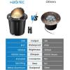 image:imageHIBOITEC Low Voltage Landscape Lighting 1224V 12W LED Outdoor InGround IP67 Waterproof Well Lights 3000K Warm White Landscape Lights with Wire Connectors for Pathway Garden Wall Trees 6 PackWarm White