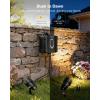 image:imageHIBOITEC Low Voltage Landscape Lighting 12W with Connectors 100W Transformer Photocell Sensor and Timer Spotlights Landscape Lights Kit IP65 Waterproof 2900K for House Yard Trees 8 PacksWarm White