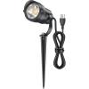 image:imageHIBOITEC 12W Spot Lights Outdoor 120V Landscape Lighting Waterproof Spotlight with 49ft 3Plug LED Plug in Landscape Lights for Yard Gardern Decorations 2900K 4PacksWhite
