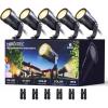 image:imageHIBOITEC LED Low Voltage Landscape SpotlightsIP65 Waterproof Outdoor Spot Lights for Yard Plant Lawn Tree Flags House Garden Pathway 2900K Warm White 2 Pack6 pack