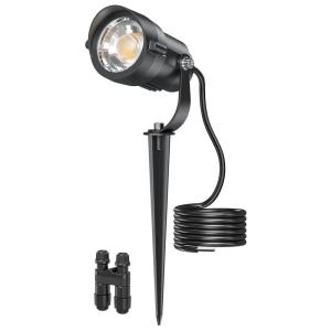 image:imageHIBOITEC Low Voltage Landscape Lighting 12W with Connectors 100W Transformer Photocell Sensor and Timer Spotlights Landscape Lights Kit IP65 Waterproof 2900K for House Yard Trees 8 PacksWarm White