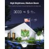 image:imageHIBOITEC 30W Spot Lights Outdoor Dusk to Dawn 120V Plug in Flag Pole Light 3000LM 5000K LED Waterproof Landscape Spotlight for Yard Garden Tree Statue 59 FT Cord with Plug