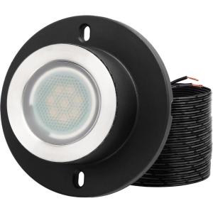 image:imageHIBOITEC Pond Lights 3W LED IP68 Waterproof Underwater Lights with UL Cord Day White 4000K Low Voltage Landscape Lighting for Fountain Pool Compatible 1224V ACDC 1PackWarm