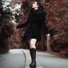 imageAMINUGAL Black Knee High Boots WomensBlack