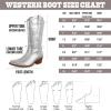 imageAMINUGAL Cowboy Boots for Women Mid Calf Cowgirl Boots Pointed Toe Chunky Heel Embroidered Western Boots Women Pull On Fashion Retro Classic Ankle BootsCsilver