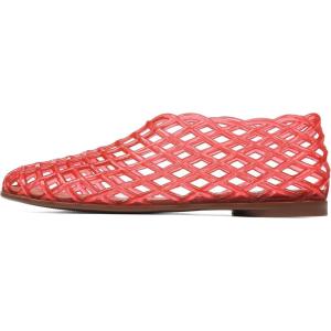 imageAMINUGAL Mesh Ballet Flats Shoes for Women Dressy Comfortable Jelly Ballerina Flats for Women Hollow Jelly Flat Shoes for Women Clear Jelly Sandals for Women Summer Beach Slipon Jelly Shoes WomenAred