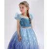 imageRGB LED Light Up Princess Dress Interactive Girls Princess Costume Halloween Dress Up Clothes Syncs with Music App Remote Control for Birthday Party Christmas School Activities PurpleRgb