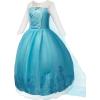 imageLight Up Princess Dress Girls Halloween Costume Christmas Costume Toddler Dressing Up for Bithday Party PurpleBlue