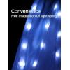 imagePrincess Dresses for Girls Toddler Princess Costume Dress Up Clothes for Girls Halloween Costume with Cape for Christmas Birthday Party LED Light No Assembly Needed 110Blue