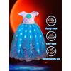 imageLight Up Dress Princess Costume Girls Halloween Outfit for Toddler Christmas Dress for Teens Kids Birthday Party Carnival 100