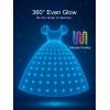 imageLight Up Princess Dress Up Clothes LED Halloween Girls Costume Pink Purple Christmas Kids Party Dresses ToddlerRgbpink Purple