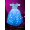 imagePrincess Costumes for Girls  Light Up Princess Dress Up Clothes for Girls Halloween Costume Christmas Birthday PartyBlue
