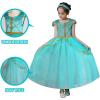 imageLight Up Princess Dress Girls Halloween Costume Christmas Costume Toddler Dressing Up for Bithday Party PurpleAquajasmine