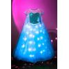 imageLight Up Princess Dress Girls Halloween Costume Christmas Costume Toddler Dressing Up for Bithday Party PurpleElsablue1