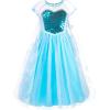 imageLight Up Princess Dress Girls Halloween Costume Christmas Costume Toddler Dressing Up for Bithday Party PurpleElsablue1