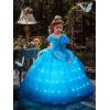 imageLight Up Girls Princess Costume Halloween Dress Up Clothes for Little Kids Toddler Costumes Christmas Party