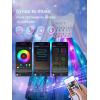 imagePrincess Costume RGB LED Light Up Syncs Music App Control Toddler Princess Dress Up Halloween Costume